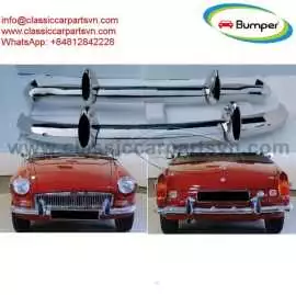 MGB bumpers with rubber on over riders, Acacia Hills