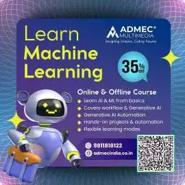 Learn Machine Learning at ADMEC Multimedia, Delhi