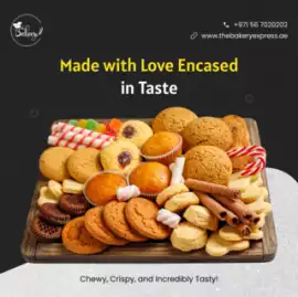 Delight in Each Bite of Our Cookies, Dubai