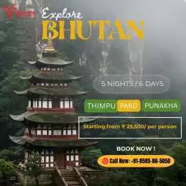 Bhutan  Group tour package , Kolkata