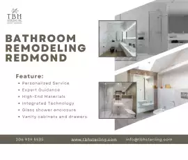Bathroom Remodeling Redmond - TBH Sterling, Seattle