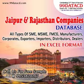 Jaipur / Rajasthan 48,010 MSME Companies List , Jaipur