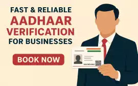 Fast & Reliable Aadhaar Verification for Busin, New Delhi