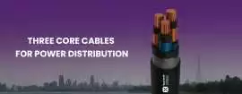 Three Core Cables for Power Distribution, $ 1