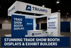Stunning Trade Show Booth Displays & Exhibit B, Newark