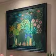 Exotic Jungle Paintings for Sale by Daphen Stephen, London