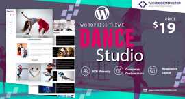 Dance Studio WordPress Theme, London