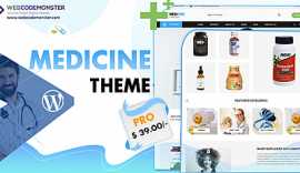 Medicine WordPress Theme, London