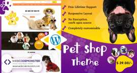 Pet Shop WooCommerce Theme, London