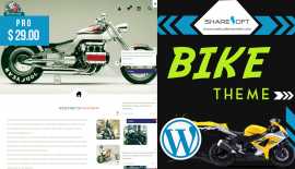 Bike WordPress Theme, London