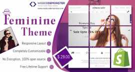 Feminine Shopify Themes, London