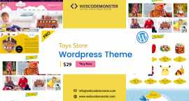 Toys Store WordPress Theme, London