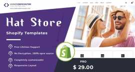 Hat Store Shopify Theme, London