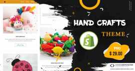 Hand Crafts PRO Shopify Templates, London