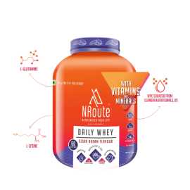 Buy India's #1 NRoute Daily Whey Protein Powder, Mumbai