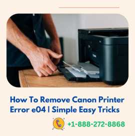 How To Remove Canon Printer Error e04 , Haltom City