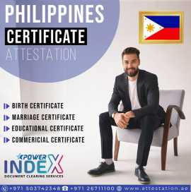 Philippines certificate attestation in Abu Dhabi, Abu Dhabi