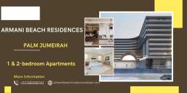 Armani Beach Residences Palm Jumeirah Dubai - Luxu, Dubai