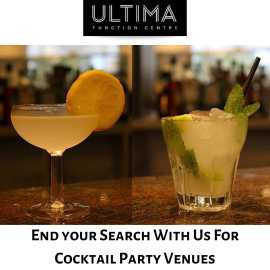 End your Search With Us For Cocktail Party Venues, Keilor