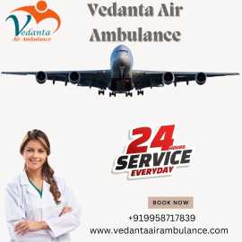 Book Vedanta Air Ambulance Service in Muzaffarpur , Muzaffarpur