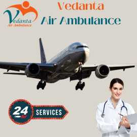 Avail Vedanta Air Ambulance Service in Raigarh, Raigarh