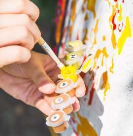 Reviving Creativity: Paint by Numbers for Adults, Abbotsham