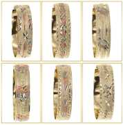 Diamond Cut Bangles, $ 3