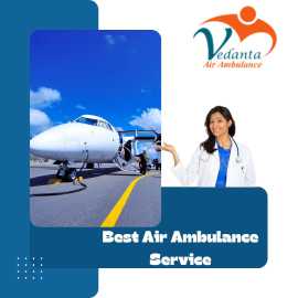 Vedanta Air Ambulance Service in India – Trusty, New Delhi