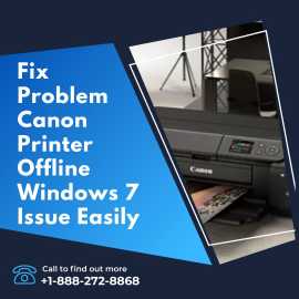 Fix Problem Canon Printer Offline Windows 7 Issue , Haltom City