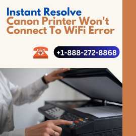 Instant Resolve Canon Printer Won't Connect To WiF, Haltom City