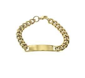Personalized Engravable ID Bracelet, Los Angeles