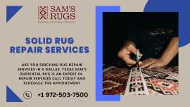 Solid Rug Repair Services, Dallas