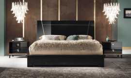 Mont Noir Nightstand for Modern Bedrooms | Zilli F, Plano