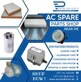 Ac spare parts shop near me, Dubai