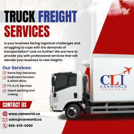 Reliable Truck Freight for Your Business, Mississauga