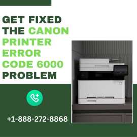 Get Fixed The Canon Printer Error Code 6000 Proble, Haltom City