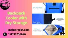 Backpack Cooler with Dry Storage - Maloo Racks , California City