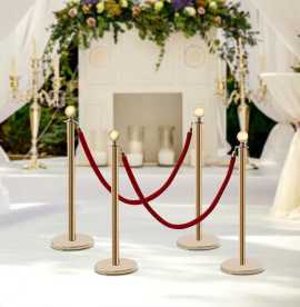 Decorative Queue Pole for Events in Singapore, Bukit Timah