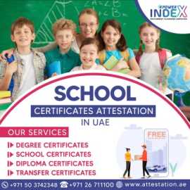 School certificate attestation in Abu dhabi, Abu Dhabi