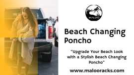 Beach Changing poncho, Solana Beach