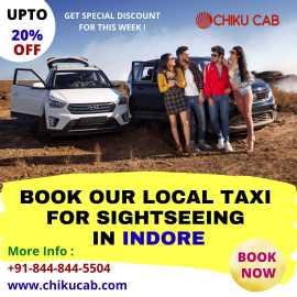 Book Our Local Taxi for Sightseeing in Indore, Indore
