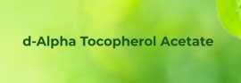 D Alpha Tocopheryl Acetate, $ 0