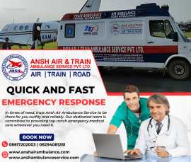Ansh Air Ambulance in Patna - An Excellent Service, Patna