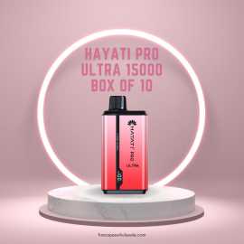Hayati Pro Ultra 15000 box of 10, City of London