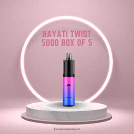 Hayati Twist 5000 box of 5, City of London