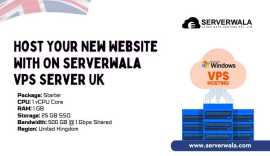 Host New Website With Serverwala VPS Server UK, Iver