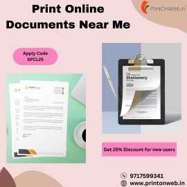 Affordable Online Document Printing – Order Now, Lucknow
