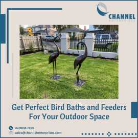 Get Perfect Bird Baths and Feeders For Your Outdoo, $ 0