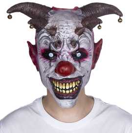 Scary Clown Mask at Mask & Capes , $ 18
