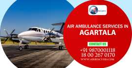 Air Ambulance Services in Agartala: Skyborne Lifes, Agartala